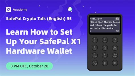 Learn How To Set Up Your Safepal X Hardware Wallet Safepal Crypto