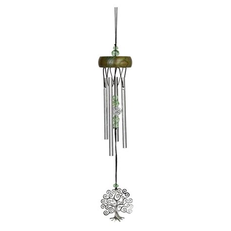 Carillon Vent Woodstock Chimes Fantaisie Arbre De Vie Cm