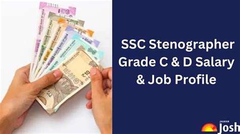 Ssc Stenographer Salary And Job Profile In Hand Salary Slip Pay Scale