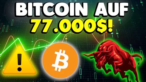 BITCOIN AUF 77 000 ETHEREUM LONG Elliott Wellen YouTube