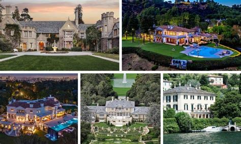 Top 10 Most Expensive Celebrity Homes in Recent History