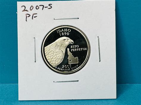 2007 S Idaho 50 States Quarter For Sale Buy Now Online Item 772583