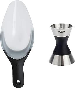 Amazon Oxo Good Grips Flexible Scoop Oxo Steel Double Jigger