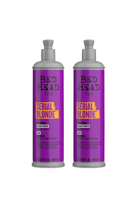 Shampoos Conditioners Serial Blonde Conditioner For Damaged Blonde Hair Ml Pk Tigi