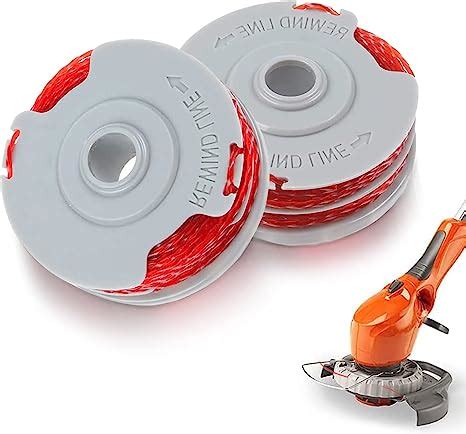 2 Pcs Strimmer Spool And Line For Flymo Standard 1 5mm Lawn Mower