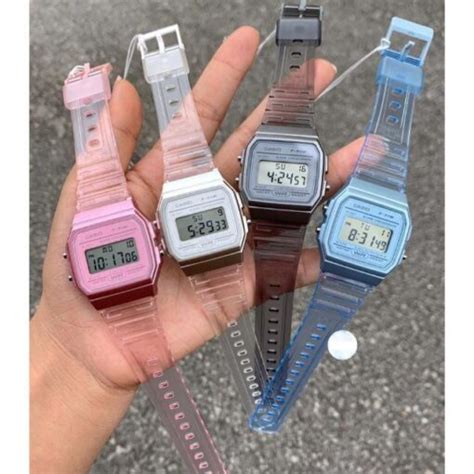 CASIO F-91WS-4DF – Pink – CASIO Jordan