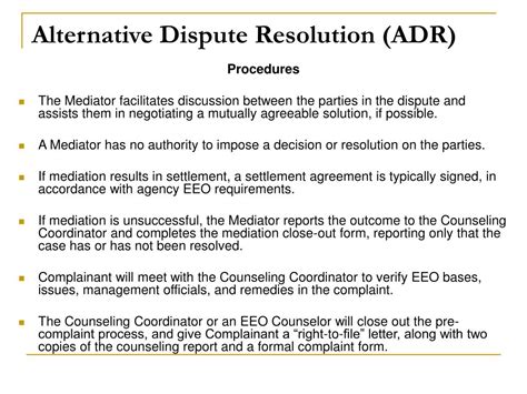 Ppt The Alternative Dispute Resolution Adr Powerpoint Presentation