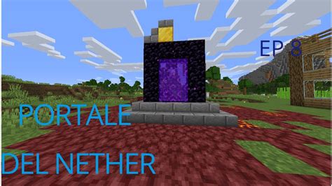 Facciamo Il Portale Del Nether Minecraft Ita Youtube