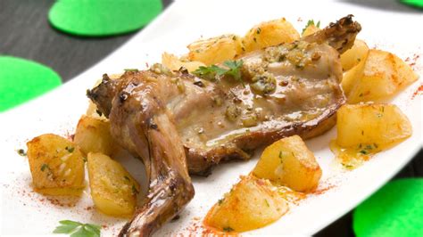 Receta De Conejo Asado Con Patatas Karlos Argui Ano