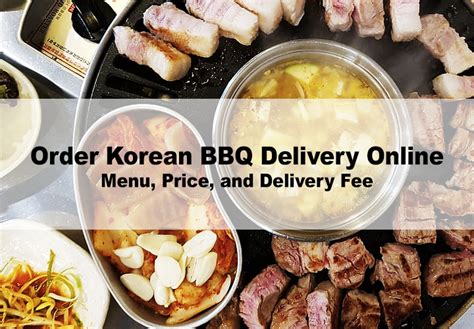 Order Top 3 Korean BBQ Delivery Set Online - Nstory Insider