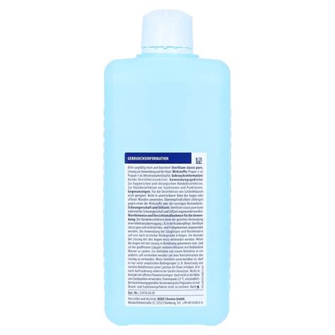 Sterillium Classic Pure 1000 Ml 1000 Ml Online Kaufen DocMorris