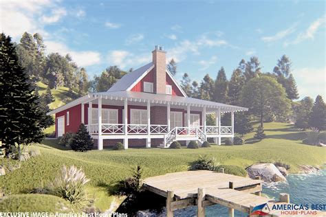 Lake House Plans | Waterfront Home Designs