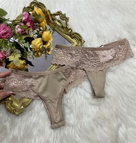 Calcinha Fio Duplo Nude Imp Rio Lingerie
