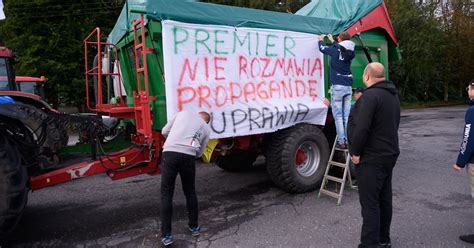 Protest Rolnik W Blokady Dr G W Kilkunastu Miastach Gdzie Utrudnienia