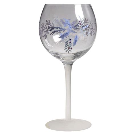 Winter Frost 16 Oz Glassware Goblet By Pfaltzgraff Replacements Ltd