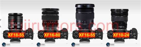 Fujinon XF 16-80mmF4 vs XF 18-55mmF2.8-4 vs XF 16-55mmF2.8 - SIZE ...