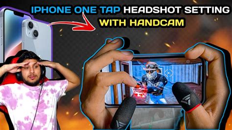 IPHONE ONE TAP HEADSHOT TIPS AND TRICKS IPHONE HANDCAM GAMEPLAY IN