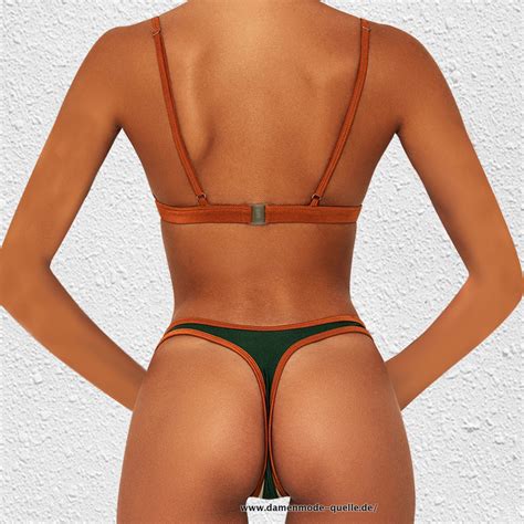 Bikinis und Badeanzüge 2023 Vintage Retro Bikini Tanga Brasilianische