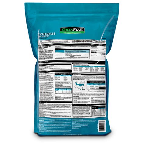 Greenpeak Crabgrass Preventer Plus Lawn Food