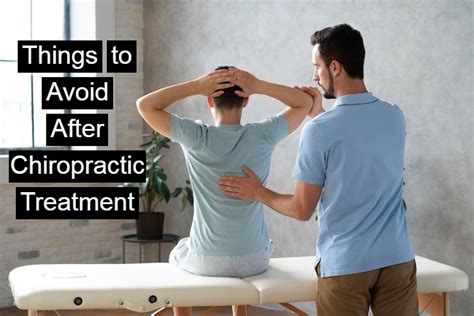 What Should you Avoid After a Chiropractic Adjustment? - Spinal ...