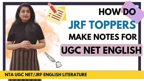 How Do Jrf Toppers Study And Make Notes For Ugc Net English How To