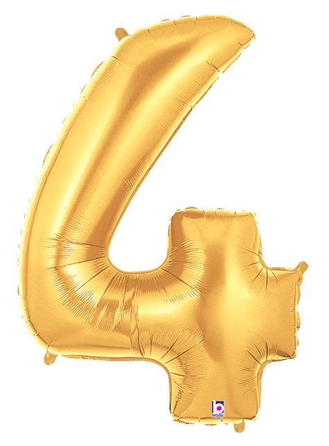 Megaloon Large Letter Balloon A Gold Bargain Balloons Mylar