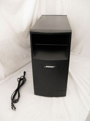 Bose Acoustimass 6 Series Iii Subwoofer Black 3 Ebay