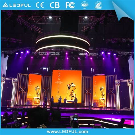 Waterproof Giant Stage Led Video Wall Panel Screen For Concert China