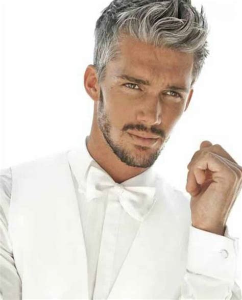 Grey Hair Trend Men