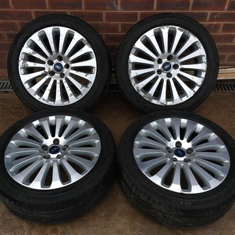 Ford Focus Titanium X 17 Inch Alloy Wheels 5 X 108 205 50 Genuine