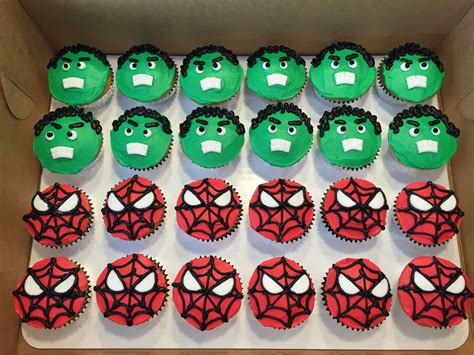 Hulk Cupcakes