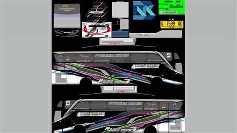 40 Livery BUSSID Sadewa SHD Jernih Terbaru 2024 Teknolalat