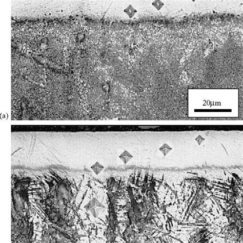 Typical Morphology Of Carburized Layers Produced On A Aisi 316 And