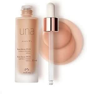 Base Serum Nude Me Base De Maquillaje Con FPS Una Natura Claro Amazon Mx Belleza