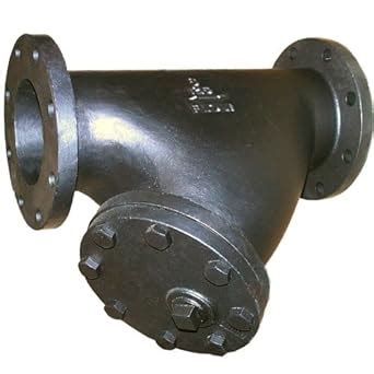 Flexicraft Yif Cast Iron Wye Strainer With Flange End Id X