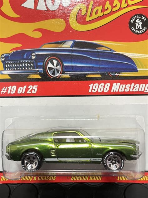 Yahoo オークション ボンネット開閉 Hot Wheels 1968 MUSTANG ホット