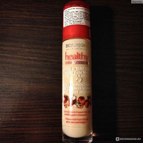 Тональный крем Bourjois Healthy Mix Serum Gel - «Доставляет приятные ...