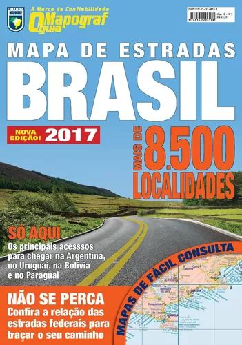 O Mapograf Guia Mapa De Estradas Brasil 2017 De On Line A Editora