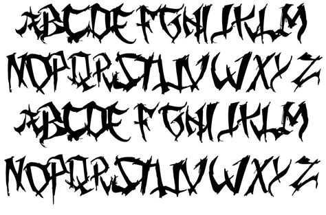 Gothic Font Alphabet Lettersalphabet Font Gothic Images