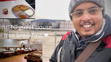 IRCTC Guest House Katra Food Court Free Breakfast Vlog 39