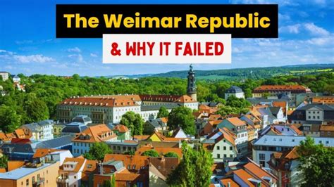 The Weimar Republic The Fascinating History Youve Probably Never