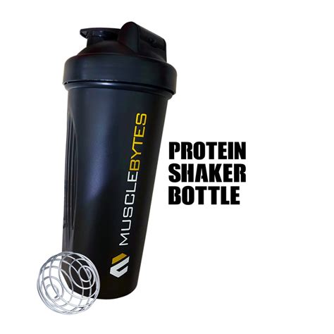 Protein Shaker Bottle With Stainless Steel Ball 700ml Shopee Malaysia