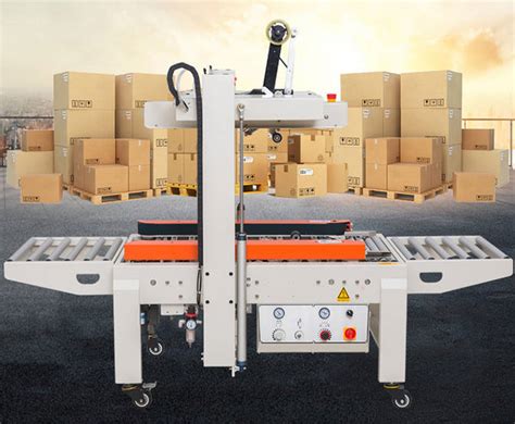 China Automatic Adhesive Tape Carton Box Sealing Packing Machine