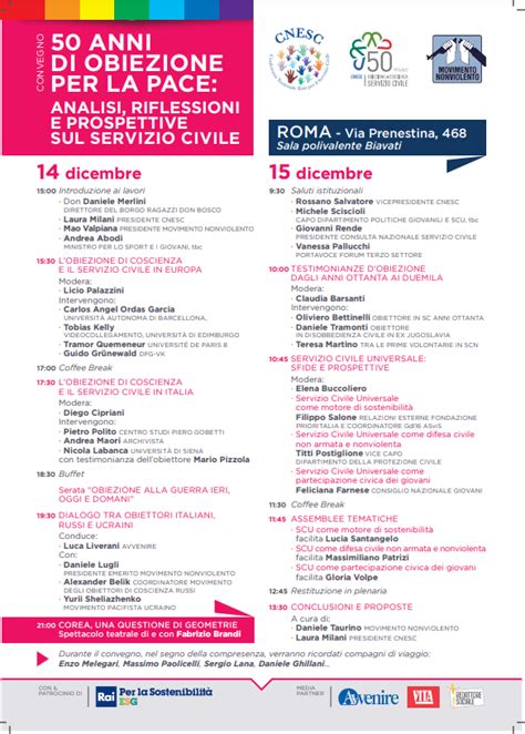 Cnesc Il E Dicembre A Roma Il Convegno Per I Anni Dell