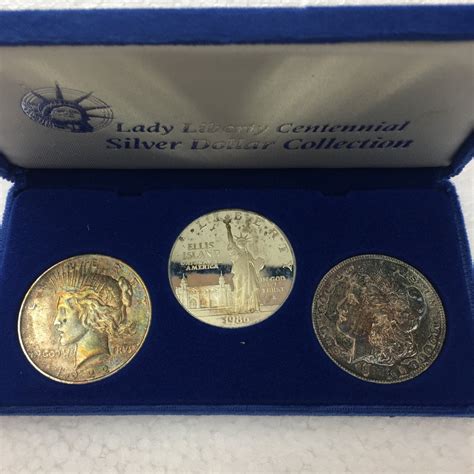 Lady Liberty Centennial Silver Dollar Collection Liberty Etsy