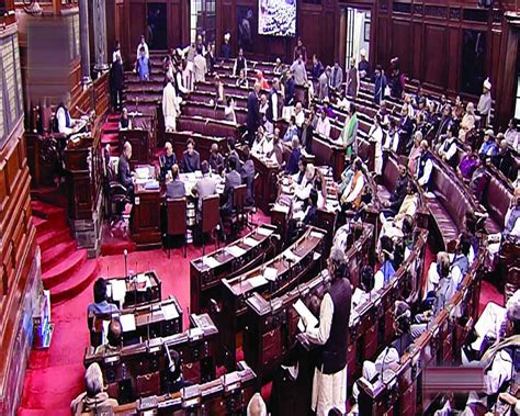 Rajya Sabha Proceedings Adjourned Till Pm Amid Opposition Ruckus