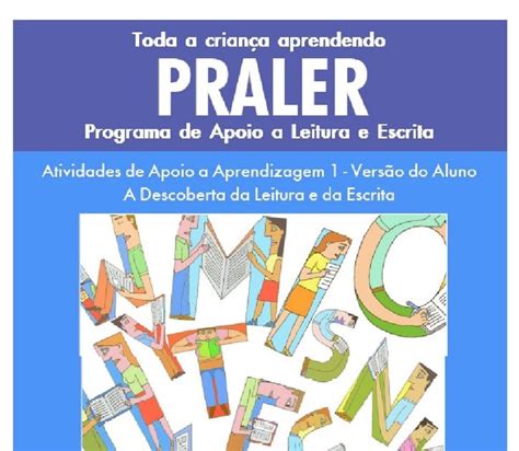 PRALER Programa de Apoio a Leitura e a escrita BAIXAR COLEÇÃO