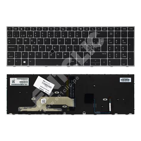 Teclado Para HP Zbook 15 G5 Retroiluminado En1Clic