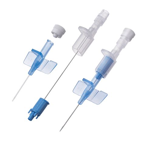 Safety Iv Cannula With Wings Without Injection Port