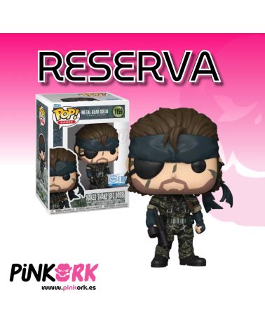 Funko Metal Gear Solid Naked Snake Big Boss SE Reserva